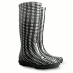 Резиновые сапоги - DEMAR HAWAI LADY 0076HG, пепита серая