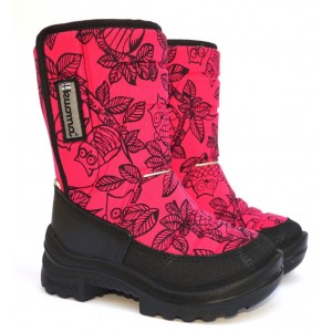 Чоботи Kuoma Tarravarsi 121137-3762 Pink Owl рожева сова