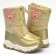 Термоботинки Tom M 5865b Golden, зимние детские сапоги на девочку