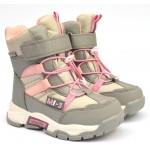 Термочеревики Tom M 9374e Silver, зимові дитячі чоботи на дівчинку