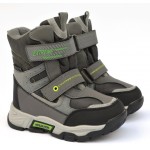 Термочеревики Tom M 9377b Grey, зимові дитячі чоботи на хлопчика