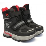 Термочеревики Tom M 9379a Black, зимові дитячі чоботи на хлопчика
