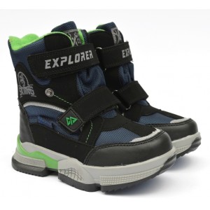 Термоботинки Tom M 9380c Blue, зимние детские сапоги на мальчика