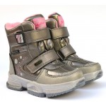 Термочеревики Tom M 9381b Grey, зимові дитячі чоботи на дівчинку