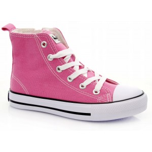 American CLUB LH9120-08/12 Fuxia-White Кеди