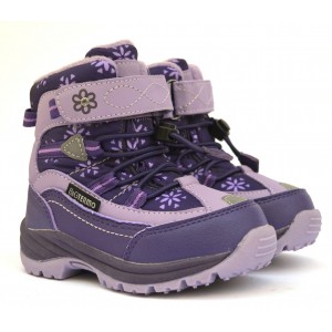 Термоботинки B&G R20-207 фиолет, сапоги на мембране