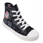 Vi-GGa-Mi Trampek wysoki sport czarny, кеди