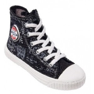 Vi-GGa-Mi Trampek wysoki sport czarny. Кеди для хлопчиків