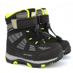 Термоботинки B&G TKT-5/0406 черный неон, сапоги на мембране. Легкие