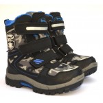 Термочеревики American club HL21/19 Black-Royal, чоботи на мембрані