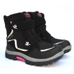 Термочеревики American club HL26/19 Black-Fuxia, чоботи на мембрані