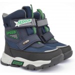 Термочеревики Tom M 9376C Blue, зимові дитячі чоботи на хлопчика