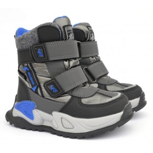 Термоботинки Tom M 9417C Grey, зимние детские сапоги