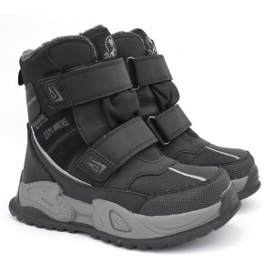 Термоботинки Tom M 9620A Black, зимние детские сапоги