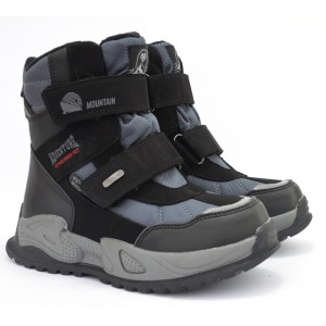 Термоботинки Tom M 9622C Grey, зимние детские сапоги