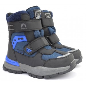 Термоботинки Tom M 9659B Blue, зимние детские сапоги на мальчика