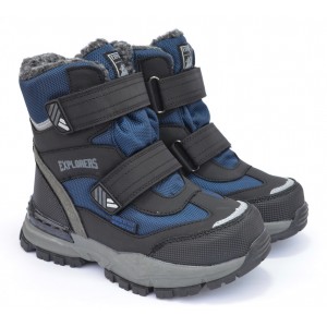 Термоботинки Tom M 9660B Blue, зимние детские сапоги на мальчика