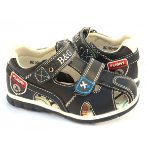 Босоніжки B&amp;G BG190-922. 26-31р. темно-сині