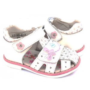 Босоніжки B&amp;G LD190-817. 21-26р. рожеві