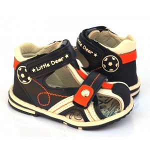 Босоніжки B&amp;G LD190-904. 21-26р. темно-сині