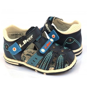 Босоніжки B&amp;G LD190-907. 21-26р. сині