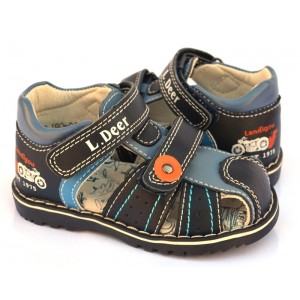 Босоніжки B&amp;G LD190-909. 21-26р. сині