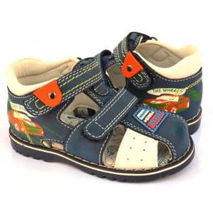 Босоніжки B&amp;G LD190-917. 21-26р. сині