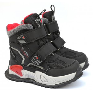 Термоботинки Tom M 9414A Black, зимние детские сапоги