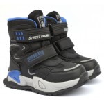 Термоботинки Tom M 9416A Black, зимние детские сапоги