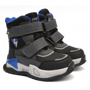 Термоботинки Tom M 9420C Grey, зимние детские сапоги