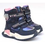 Термоботинки Tom M 9525B Blue, зимние детские сапоги