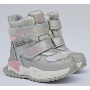 Термоботинки Tom M 9525C Silver, зимние детские сапоги