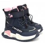 Термоботинки Tom M 9529B Blue, зимние детские сапоги