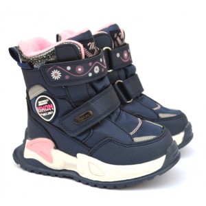 Термоботинки Tom M 9531B Blue, зимние детские сапоги
