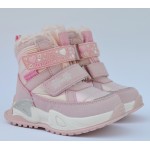 Термоботинки Tom M 9532A Pink, зимние детские сапоги