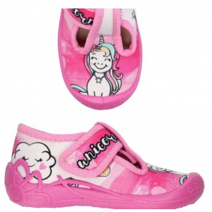 3F тапочки Tygrysek 1f8/15 рожеві