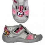 3F тапочки Zabka 1F5/12 сірі