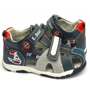 Босоніжки B&amp;G LD180-640. 22-27р. сині