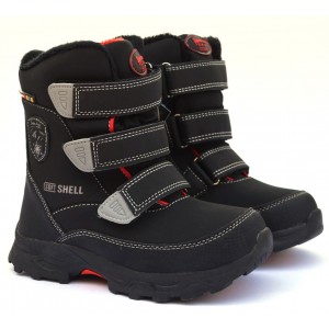 Термоботинки American club RL31/19 Black-Red, сапоги на мембране