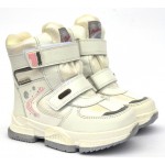 Термочеревики Tom M 9381f White, зимові дитячі чоботи на дівчинку