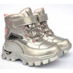 Термочеревики Tom M 9556D Silver, зимові дитячі чоботи