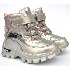 Термоботинки Tom M 9556D Silver, зимние детские сапоги