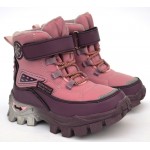 Термочеревики Tom M 9556F Pink-Purple, зимові дитячі чоботи