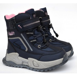 Термоботинки Tom M 9561B Blue, зимние детские сапоги