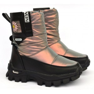 Термоботинки Tom M 10343C Purple, зимние детские сапоги