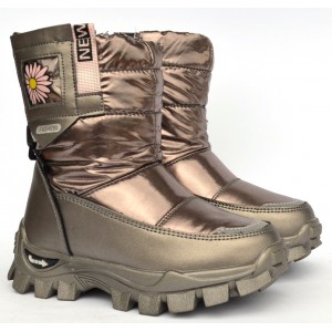 Термоботинки Tom M 10343F Brown, зимние детские сапоги