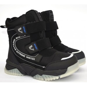 Термочеревики Tom M Flip-0328A Black, зимові дитячі чоботи
