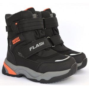 Термоботинки Tom M 10267A Black, зимние детские сапоги