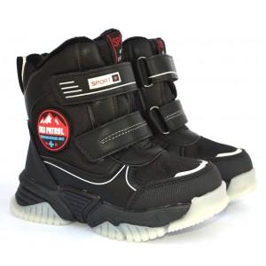 Термочеревики Tom M Flip-0318A Black, зимові дитячі чоботи