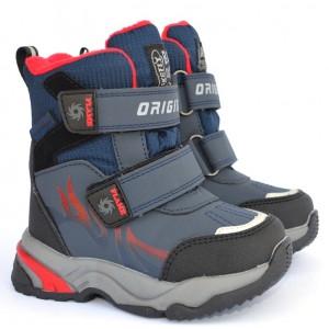 Термоботинки Tom M 10251M Blue, зимние детские сапоги